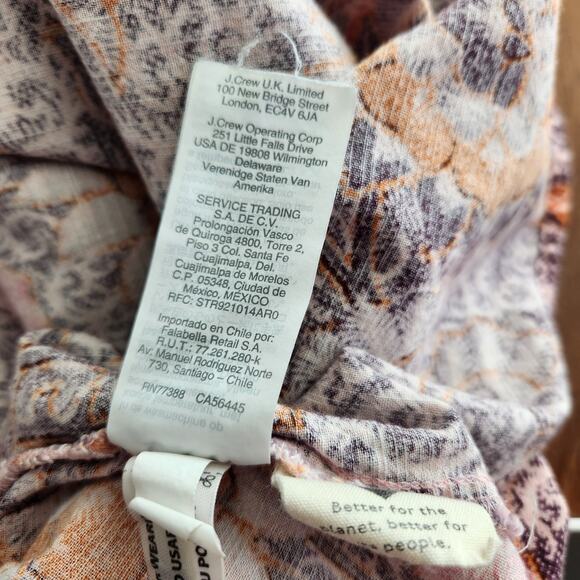 Madewell Boho Floral Thanksgiving Turkey Print Ruffle Midi Fall Dress M/L - Picture 9 of 12